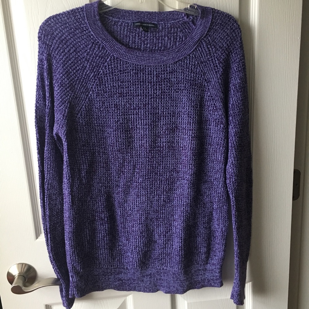 LAST CALL Purple American Eagle Sweater