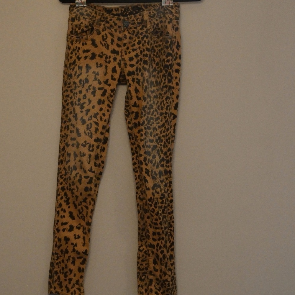 Cheetah Print Pants