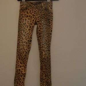 Cheetah Print Pants