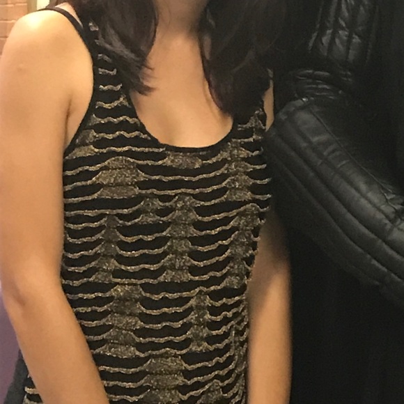 Mesh tank with gold details - Picture 1 of 5