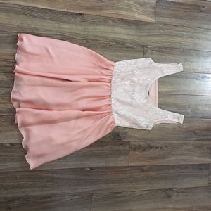 Peach Dress
