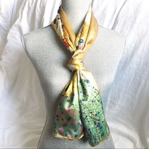 "The Kiss" 100% silk scarf 💋