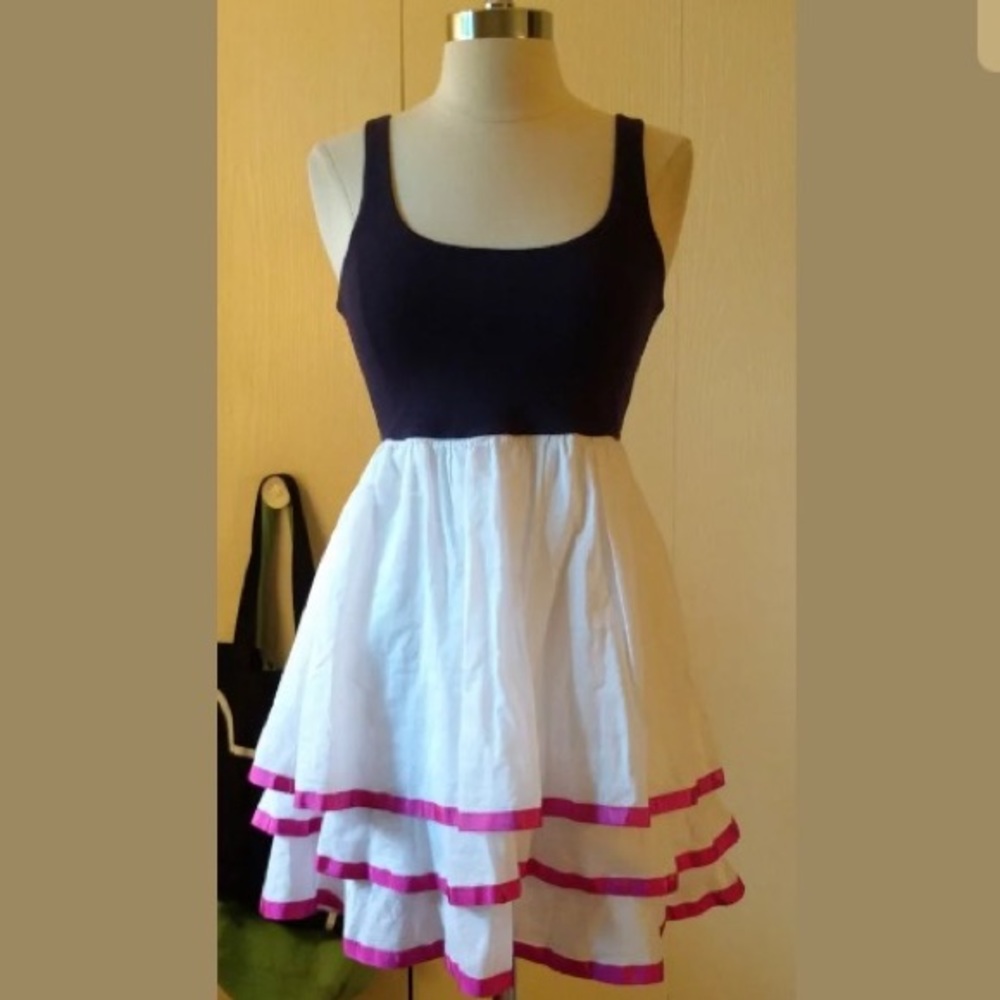 Anthropologie Pinkerton empire waist dress XS