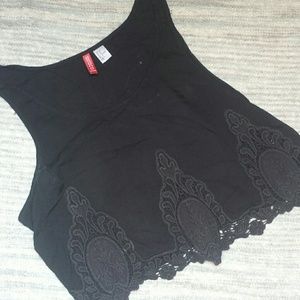 Divided by H&m Crochet Top Size M