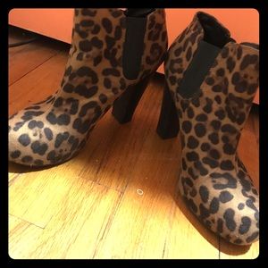 Madden Girl Cheetah Print Booties