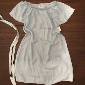 Old navy off the shoulder dress. NEW!