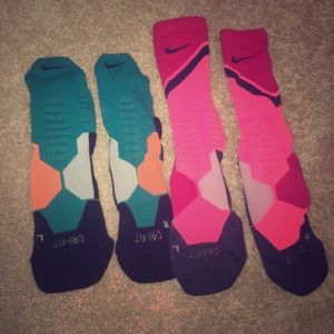 Nike socks.