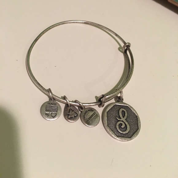 Silver Alex and Ani bracelet - Picture 1 of 1