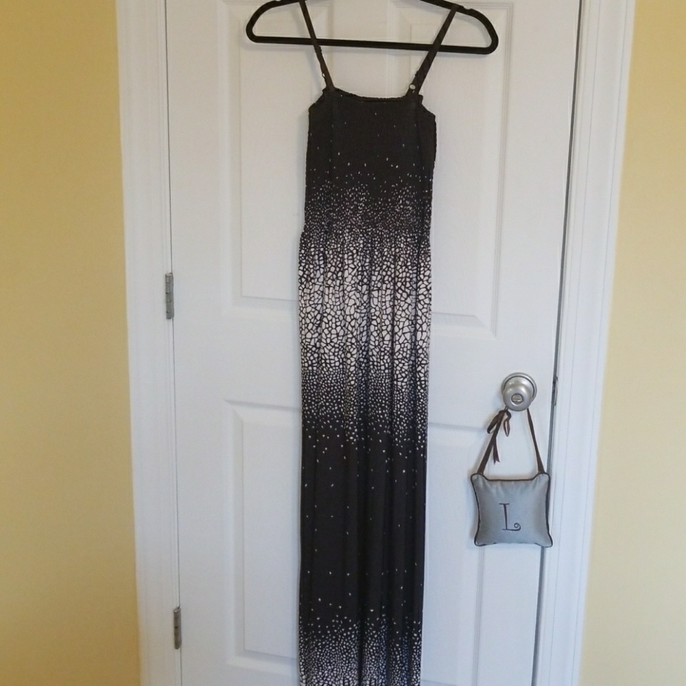 Maxi dress, strapless