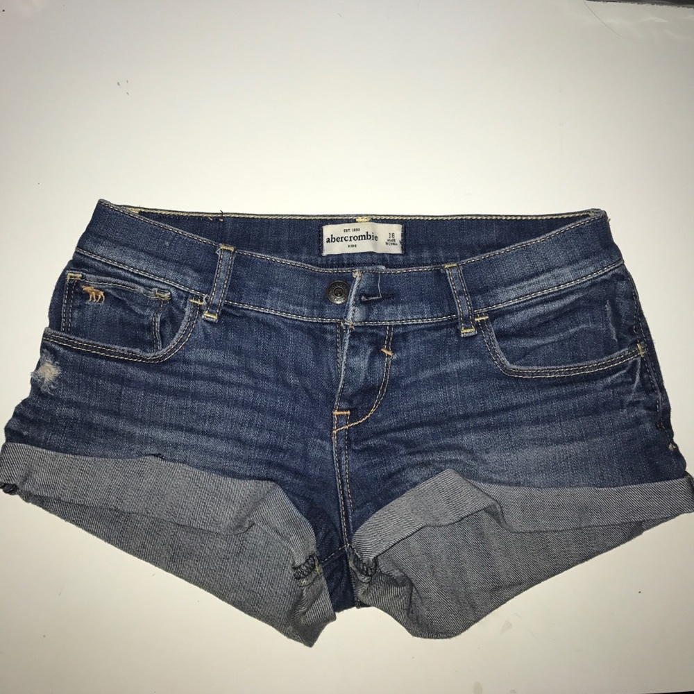 Abercrombie jean shorts
