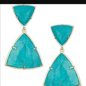 Kendra Scott Maury Turquoise Magnesite Earrings