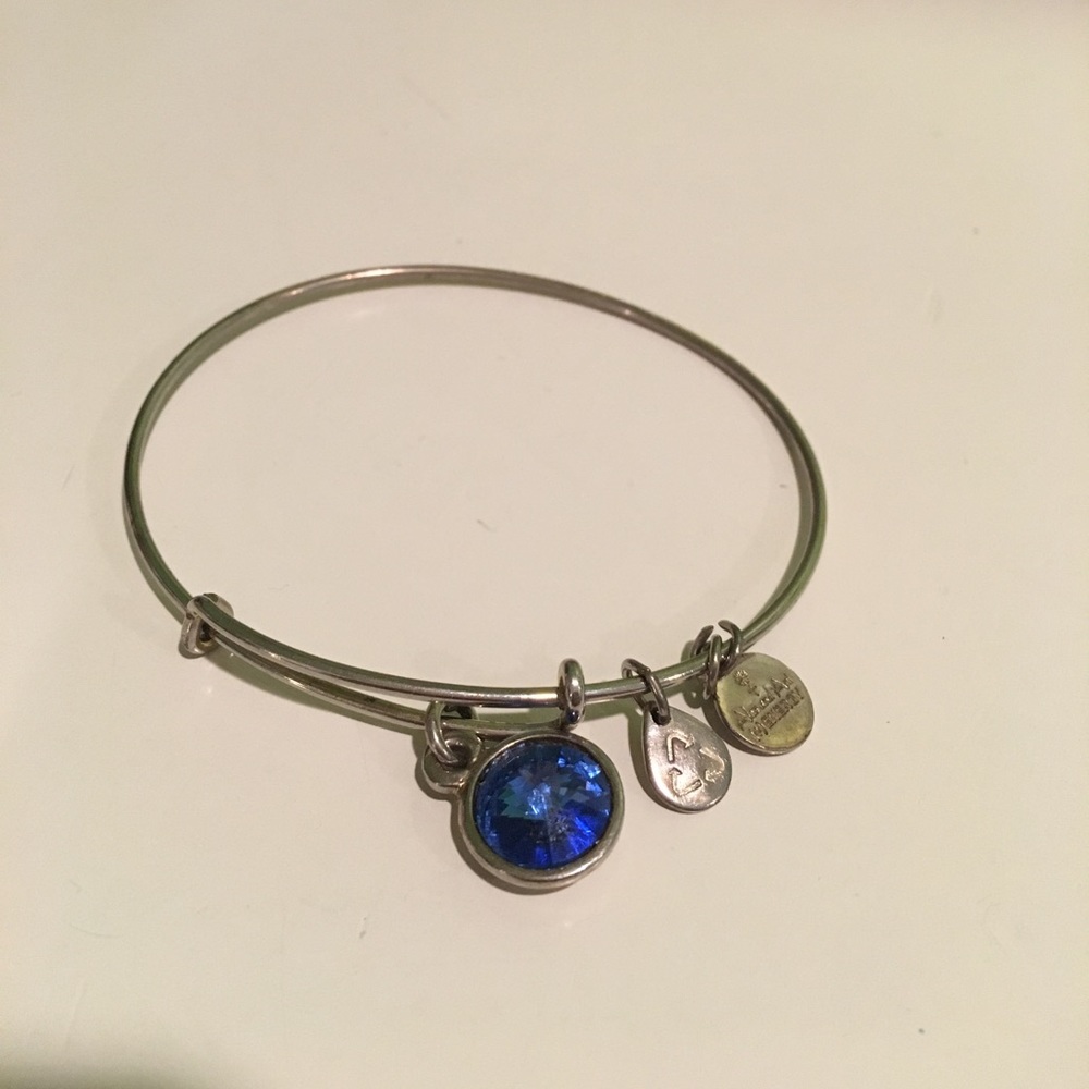 Silver Alex and Ani bracelet