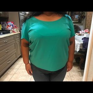 Turquoise colored Shirt NWOT