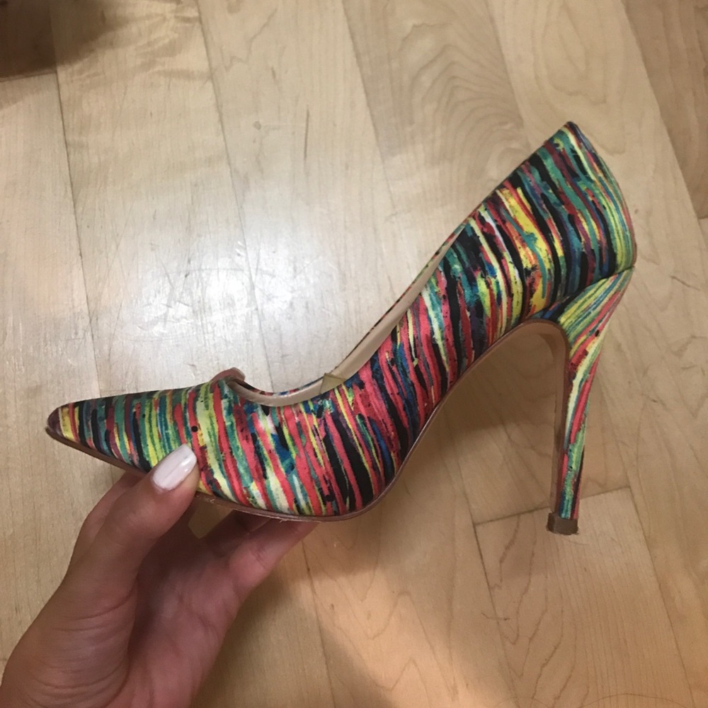 Limited edition fun Prabal Gurung heels size 6