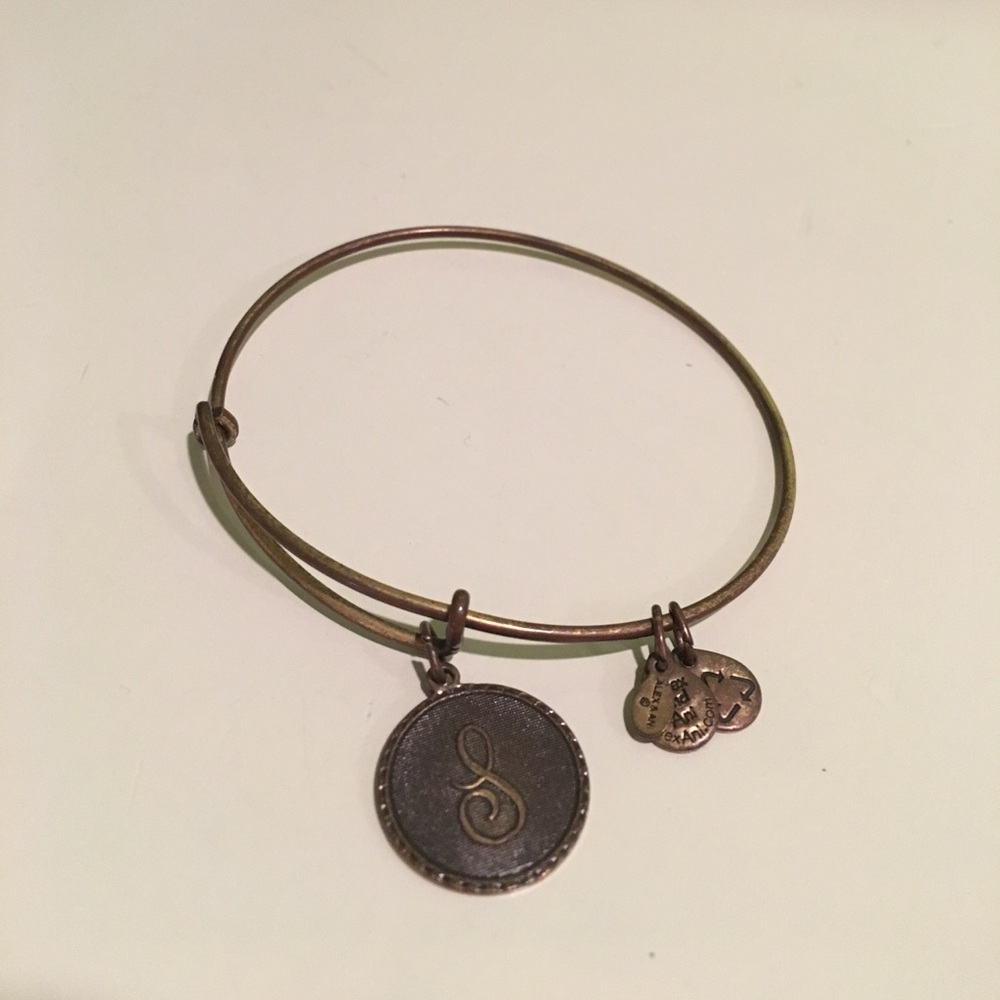 Gold Alex and Ani bracelet