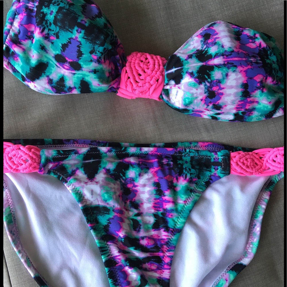 Two piece bathing suit