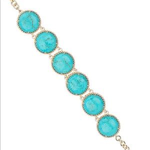 Kendra Scott Albee Link Turquoise Bracelet
