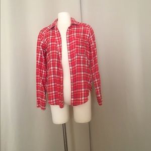 Red plaid flannel