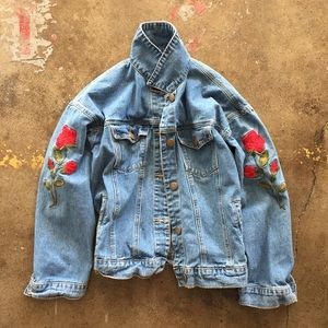 Forever 21 Embroidered Jacket