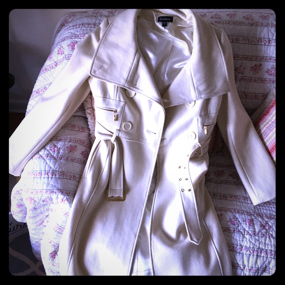 Bebe long coat!