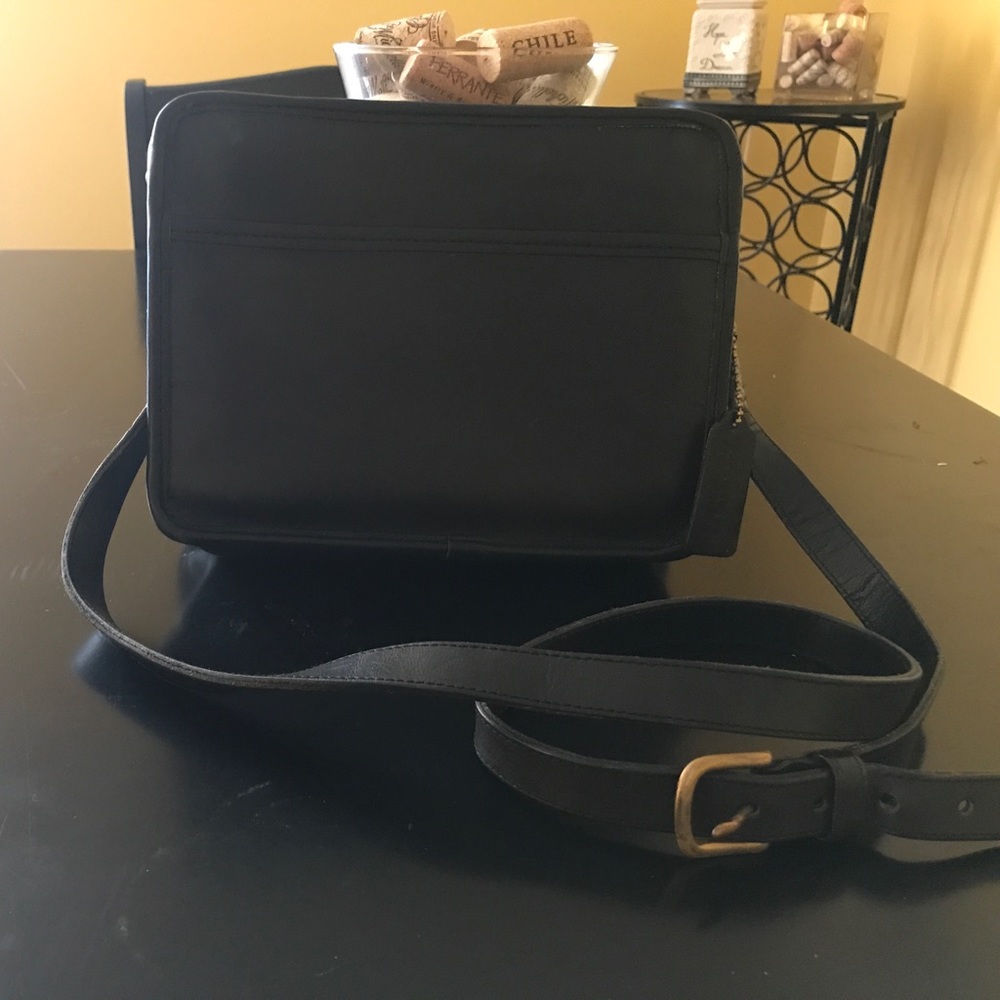 Vintage leather coach