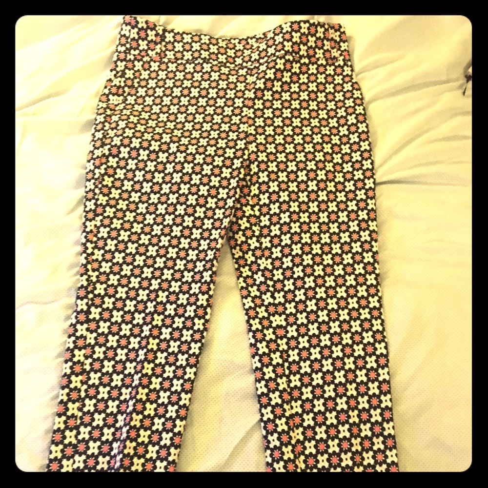 Jules and Leopold floral print pants