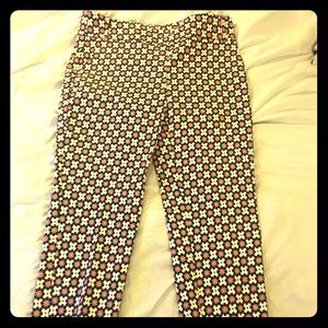 Jules and Leopold floral print pants