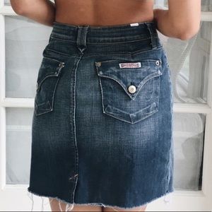 Hudson denim skirt