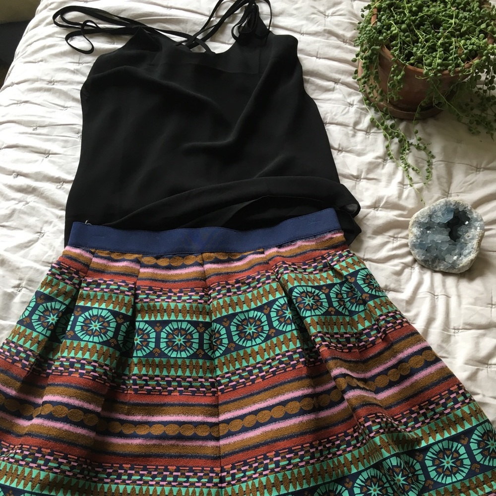 Glittery Colorful Skirt