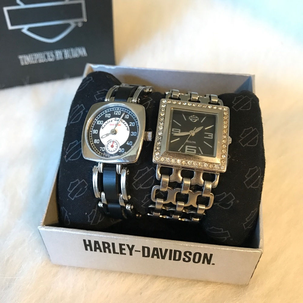 Harley Bulova Watch bundle