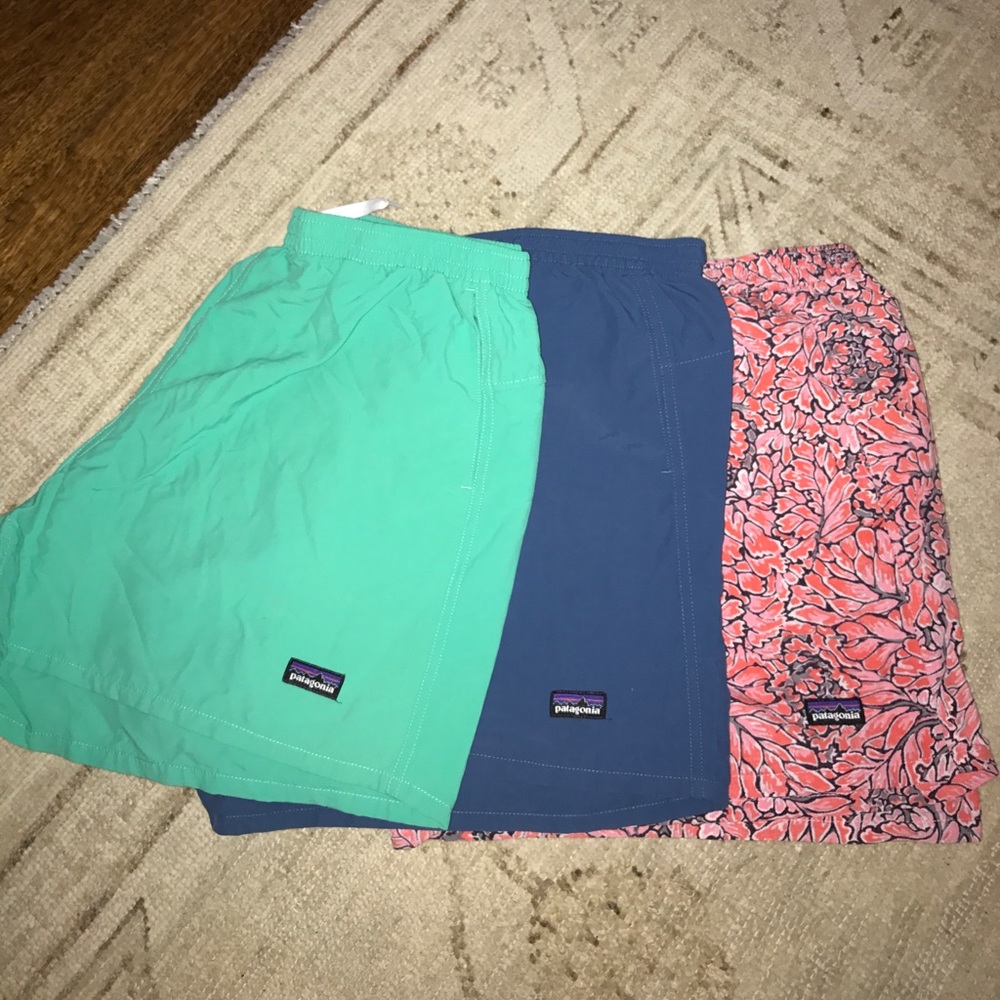 BUNDLE: 3 pairs of Patagonia shorts