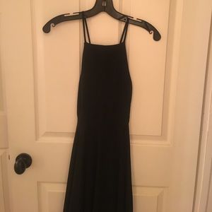 Formal chiffon maxi dress