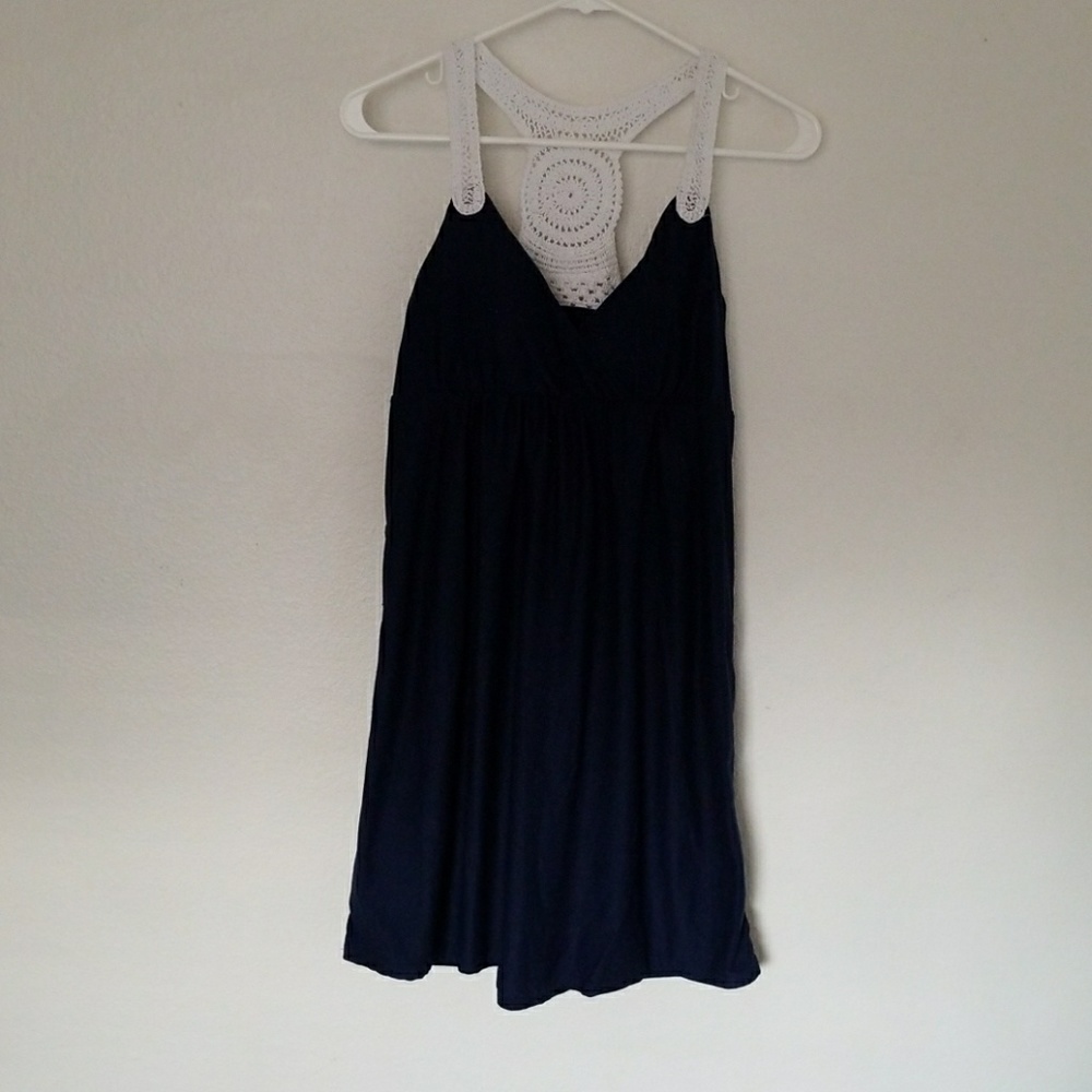 Blue dress