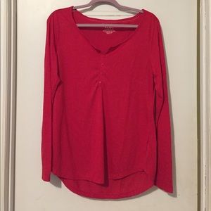 Henley-style Sleep Shirt