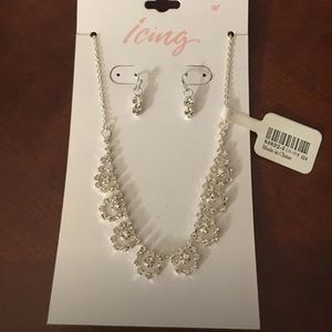 Matching necklace and earrings sets