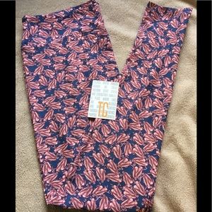 BNWT TC LuLaRoe Leggings BALLET SLIPPERS