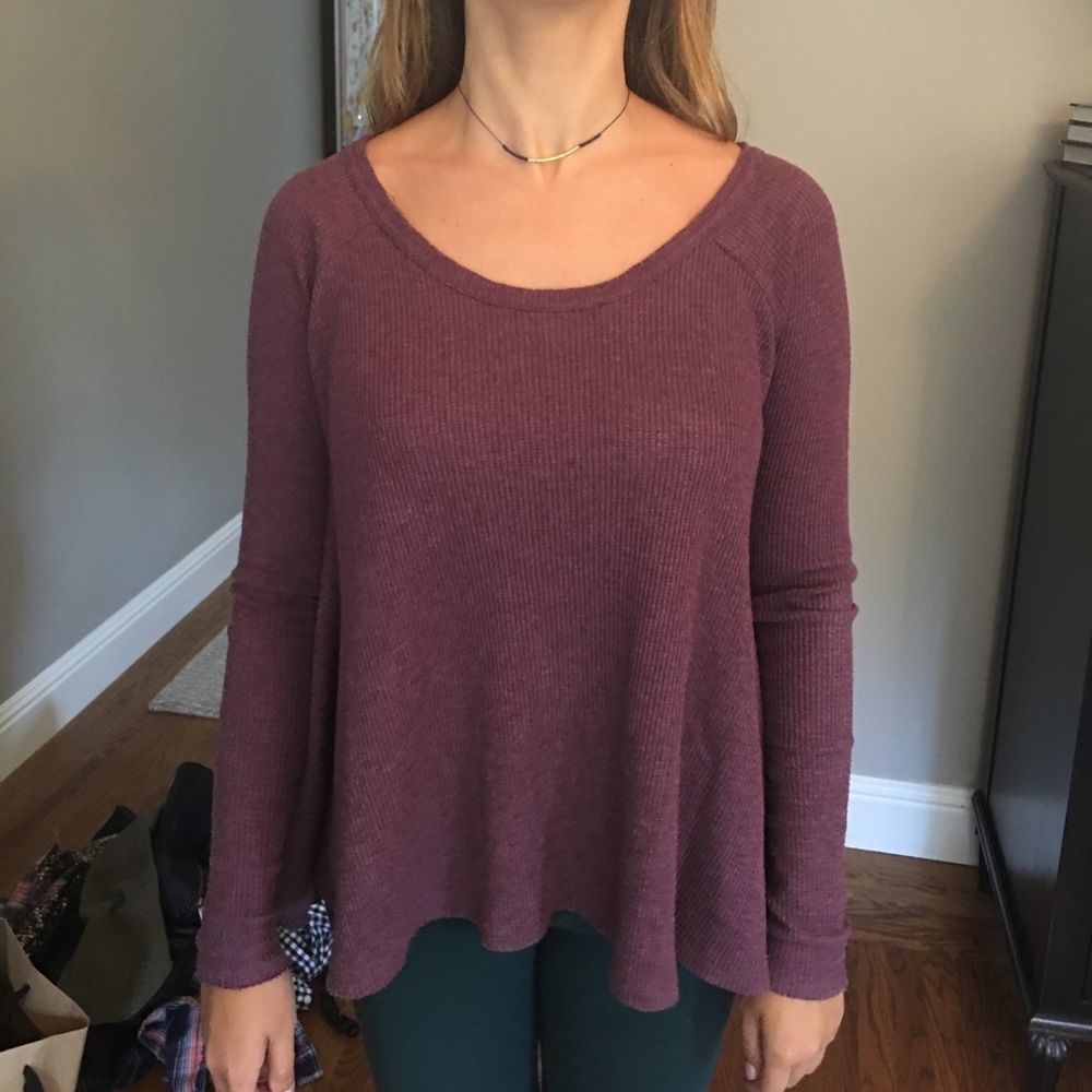 Reduced! Free People thermal top size XS