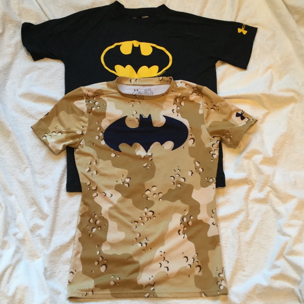 2 Boys Under Armour Shirts