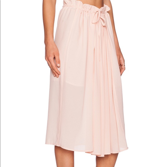 BNWT - d.Ra Dab Blush Drawstring Skirt - Picture 2 of 2