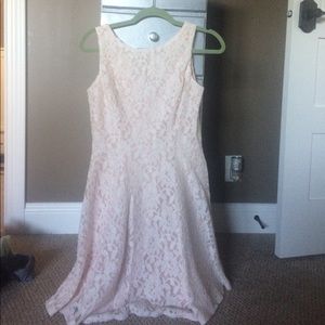 Light Pink Flower Dress