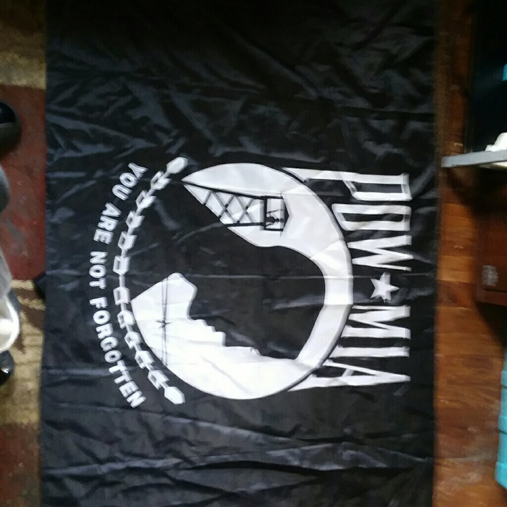 Full size POW flag