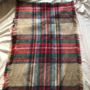 Blanket infinity scarf