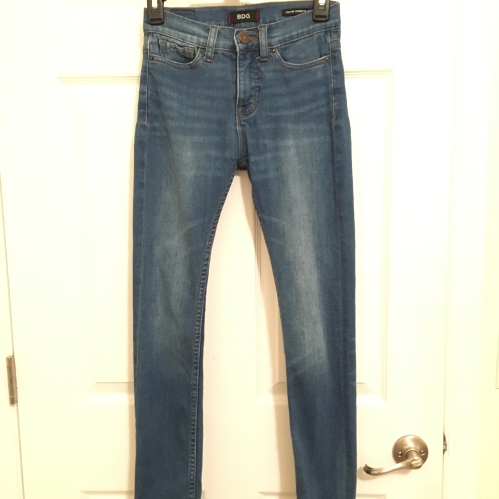 BGD High Rise Cigarette Jeans