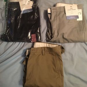 Dockers D1 Slim Fit pants (3 pairs)