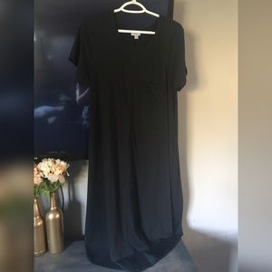 LuLaRoe Carly Dress- Solid Black