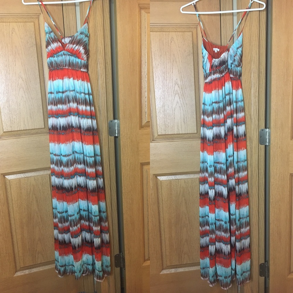 MAXI Multi Color Summer Dress(S/M)