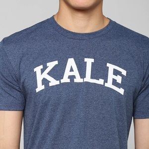 Men's Urban Outfitters kale blue tee size Small