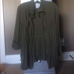 Olive green jacket