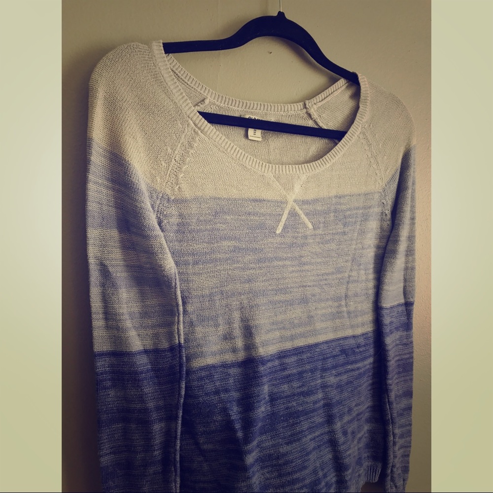 Ombre Old Navy Sweater, Blue