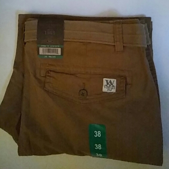 Weatherproof Other - Men's Weatherproof Cargo Shorts, 38, Tan